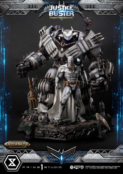 Ultimate Museum Masterline Justice League (Comics) Justice Buster: Phantom Armor (Design By Josh Nizzi) Ultimate Bonus Version - Image 9