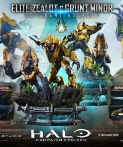 Ultimate Premium Masterline Halo: Campaign Evolved Elite Zealot & Grunt Minor: Covenant Bonus Version - Image 20