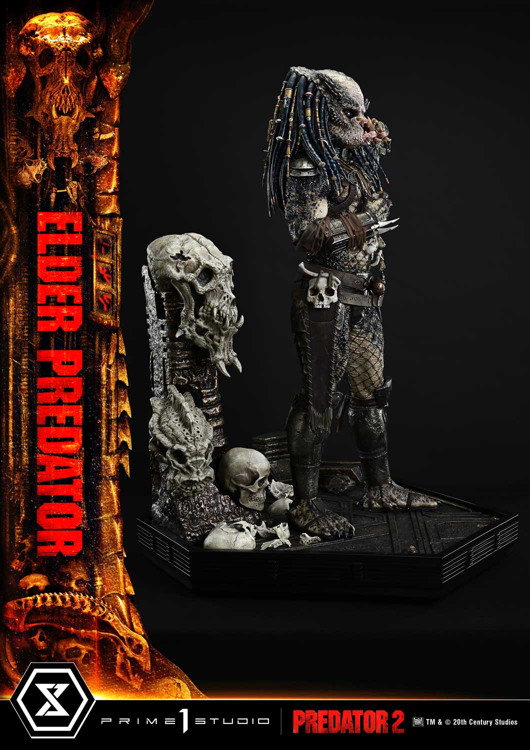 Museum Masterline Predator 2 (Film) Elder Predator Deluxe Bonus Version - Prime1Studio - Image 11