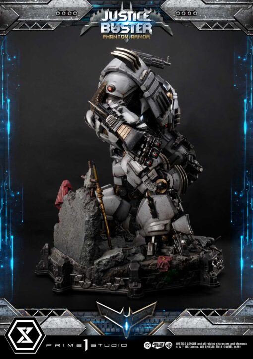 Ultimate Museum Masterline Justice League (Comics) Justice Buster: Phantom Armor (Design By Josh Nizzi) Ultimate Bonus Version - Image 8