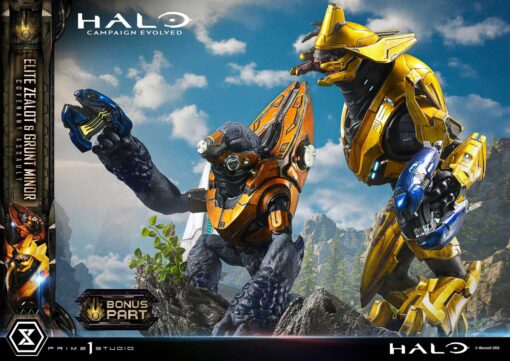 Ultimate Premium Masterline Halo: Campaign Evolved Elite Zealot & Grunt Minor: Covenant Bonus Version - Image 7