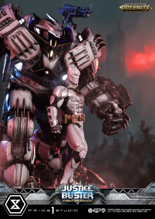 Ultimate Museum Masterline Justice League (Comics) Justice Buster: Phantom Armor (Design By Josh Nizzi) Ultimate Bonus Version - Image 4