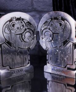 Alternative view of Terminator 2 Bookends 18.5cm - Nemesis Now