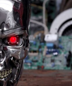 T-800 Terminator Head 23cm - Nemesis Now - Image 3