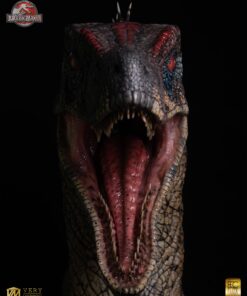 ELITE CREATURE COLLECTIBLES PRESENTS:  Jurassic Park III – Male Alpha Velociraptor Bust - Image 17