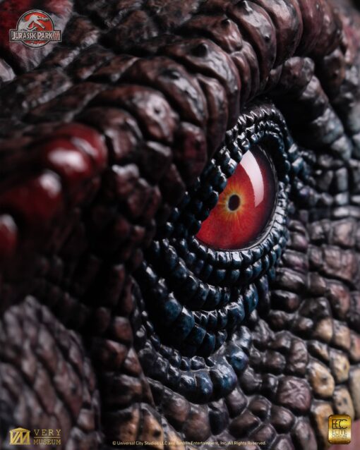 ELITE CREATURE COLLECTIBLES PRESENTS: Jurassic Park III – Male Alpha Velociraptor Bust - Image 14