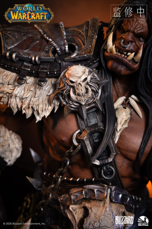 Infinity Studio X Blizzard Entertainment <World of Warcraft> Grommash Hellscream 1/3 Bust - Image 11