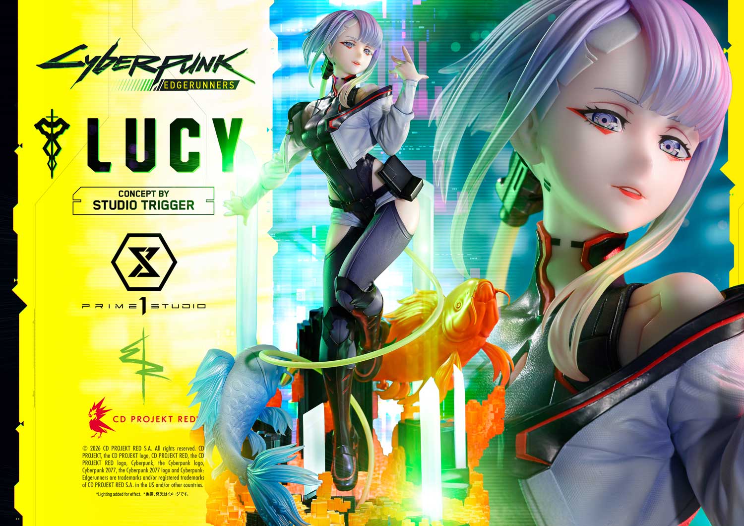 Concept Masterline Cyberpunk: Edgerunners Lucy “ Concept by Studio Trigger” Bonus Version - Image 24