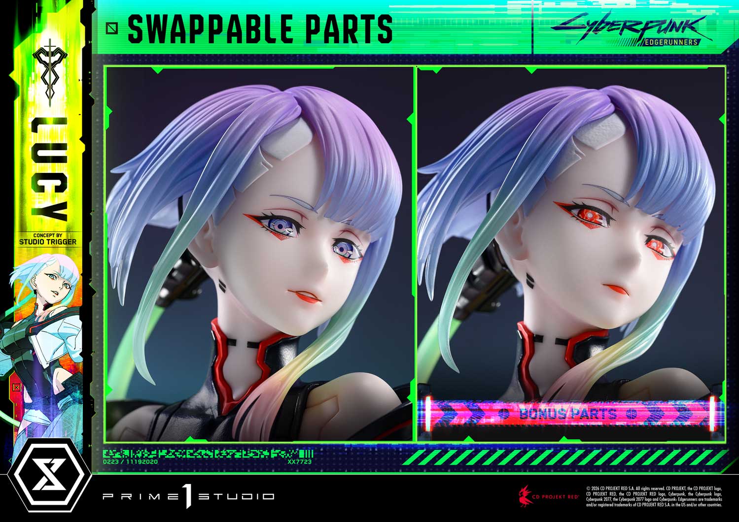 Concept Masterline Cyberpunk: Edgerunners Lucy “ Concept by Studio Trigger” Bonus Version - Image 22