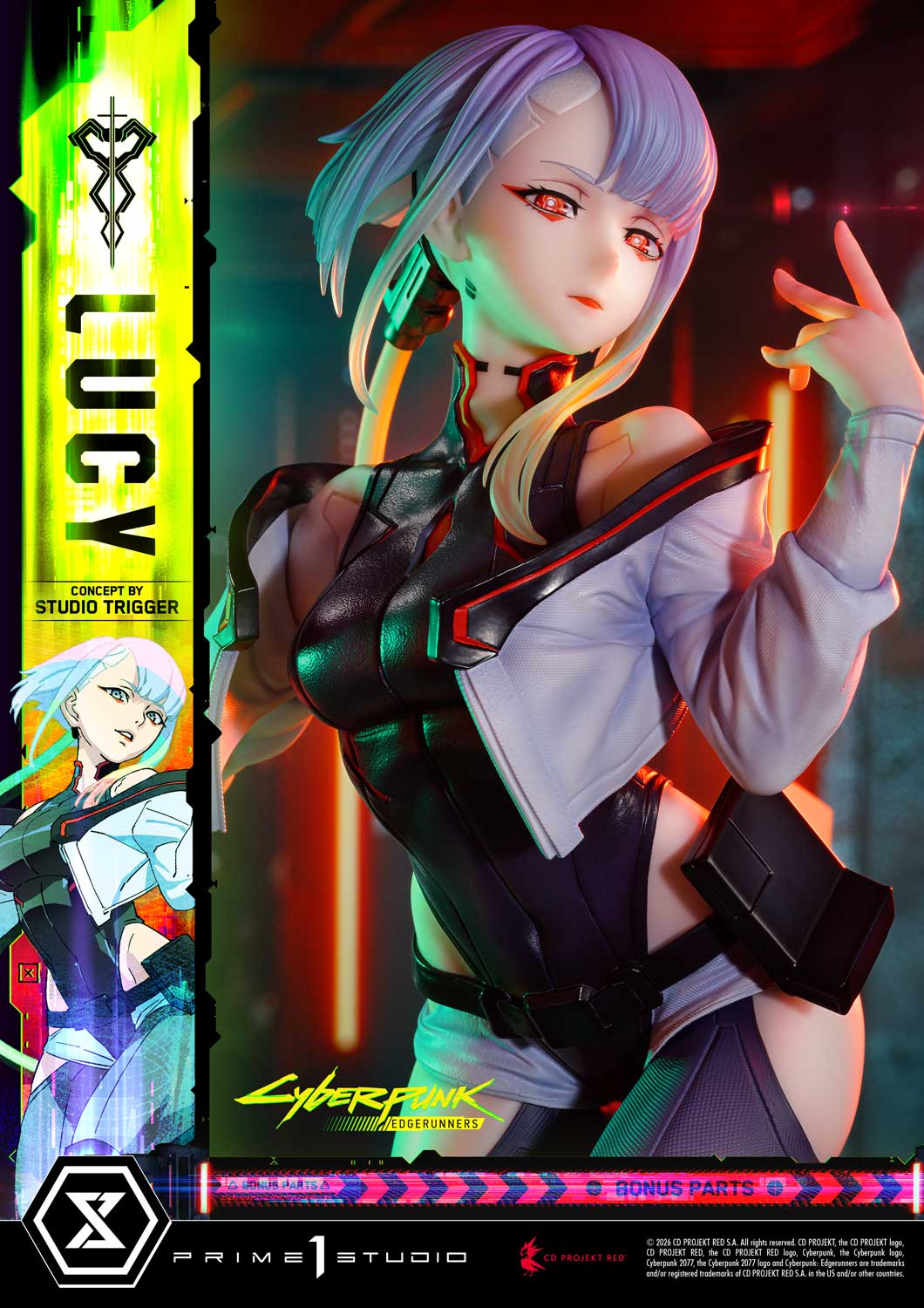 Concept Masterline Cyberpunk: Edgerunners Lucy “ Concept by Studio Trigger” Bonus Version - Image 17
