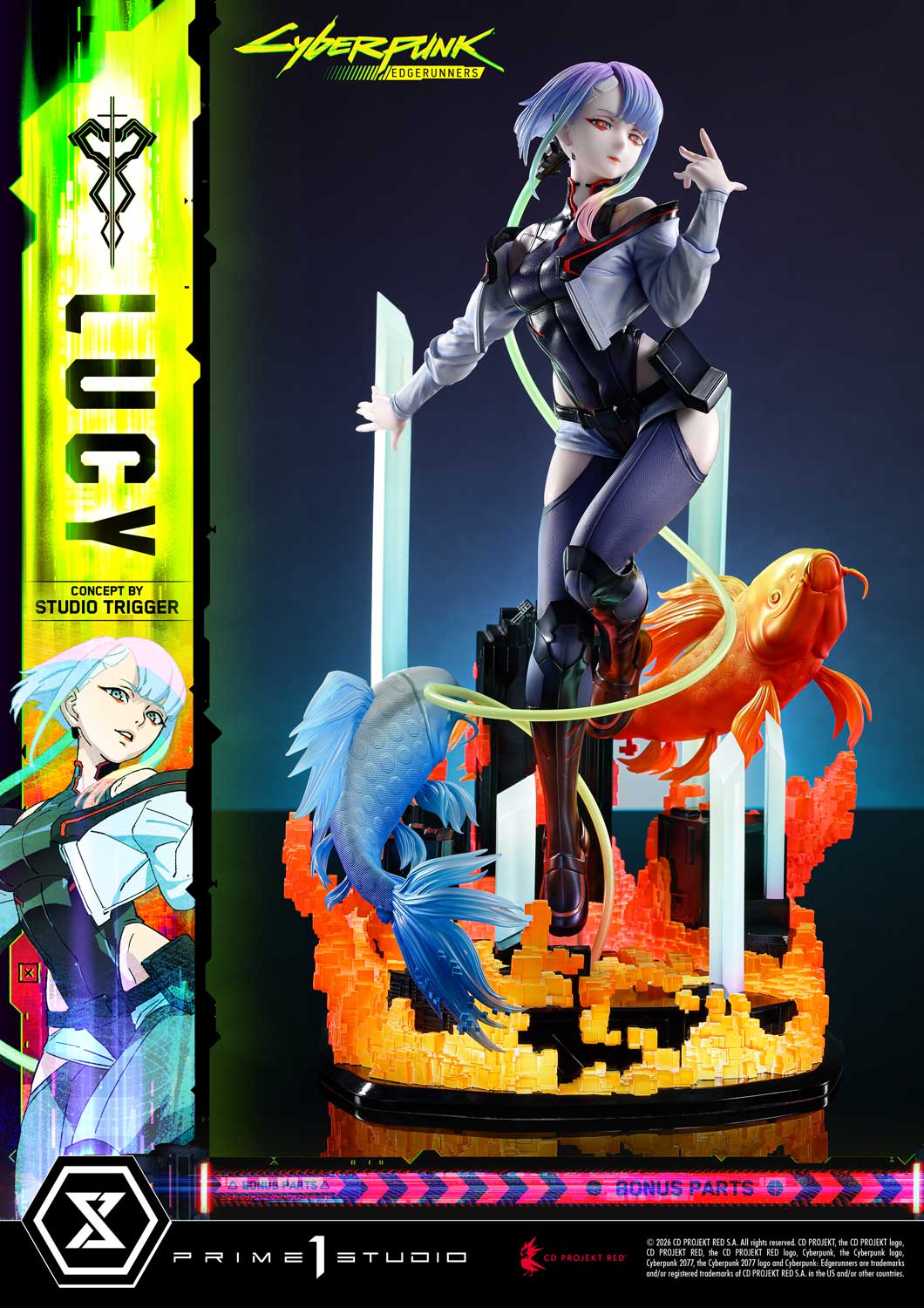 Concept Masterline Cyberpunk: Edgerunners Lucy “ Concept by Studio Trigger” Bonus Version - Image 18