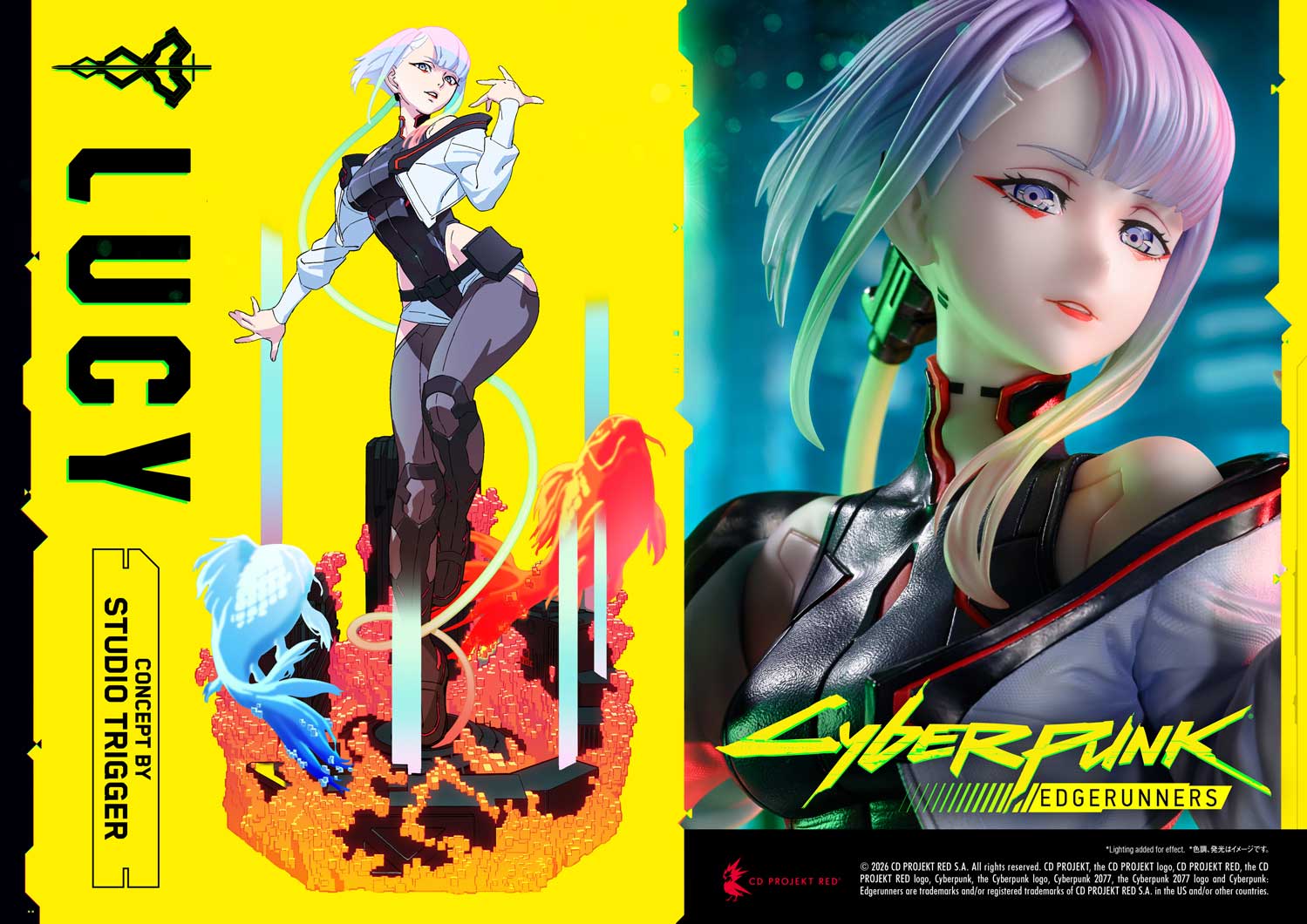 Concept Masterline Cyberpunk: Edgerunners Lucy “ Concept by Studio Trigger” Bonus Version - Image 19