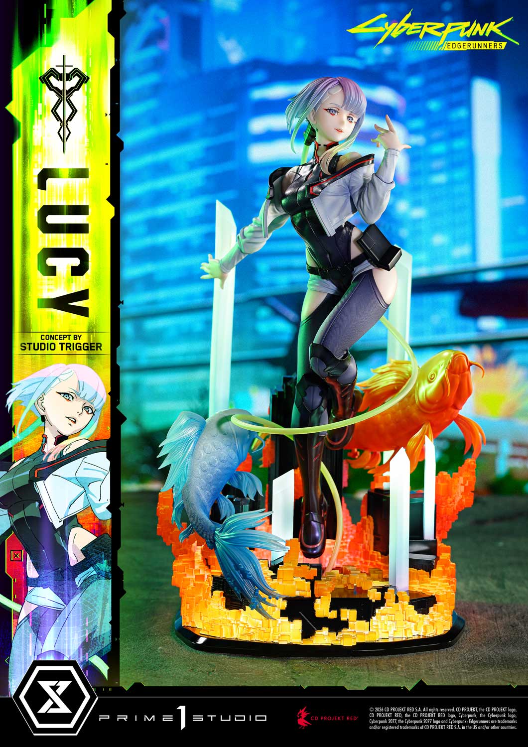 Concept Masterline Cyberpunk: Edgerunners Lucy “ Concept by Studio Trigger” Bonus Version