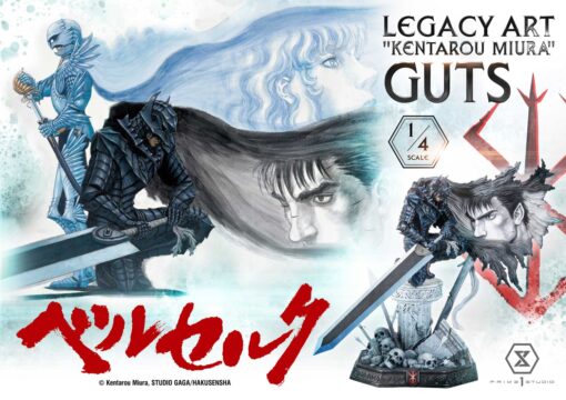 Legacy Art “Kentaro Miura” Berserk Guts ¼ Scale Bonus Version - Image 18