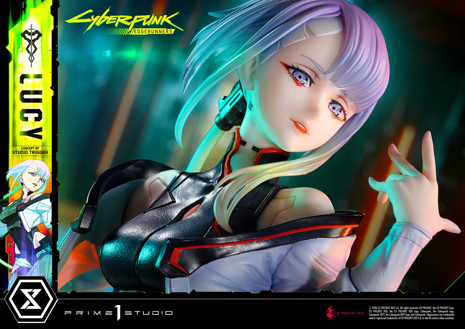 Concept Masterline Cyberpunk: Edgerunners Lucy “ Concept by Studio Trigger” Bonus Version - Image 16