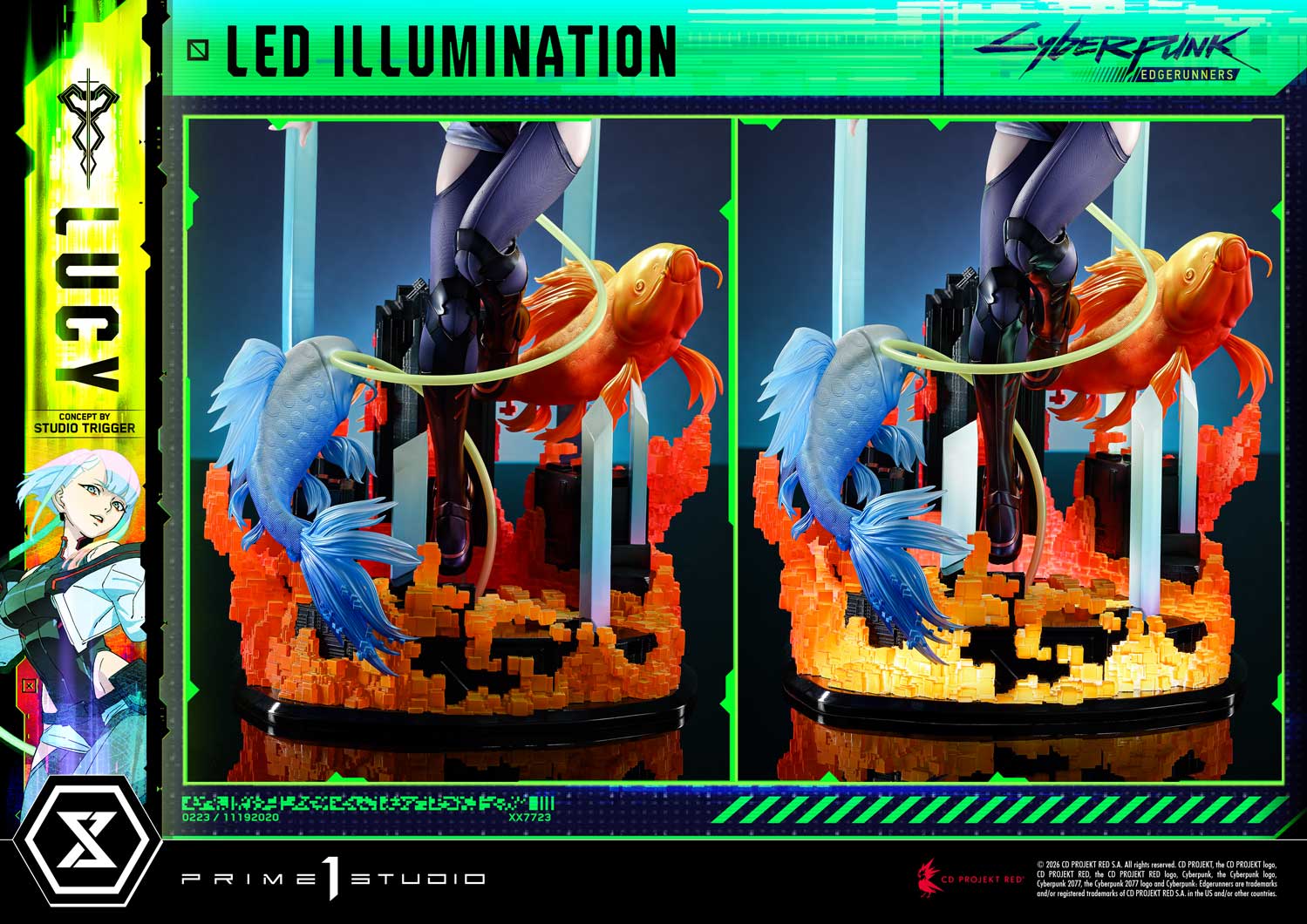 Concept Masterline Cyberpunk: Edgerunners Lucy “ Concept by Studio Trigger” Bonus Version - Image 14