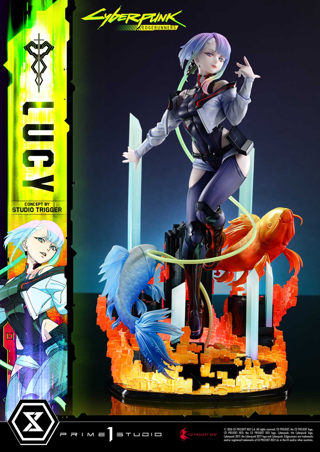 Concept Masterline Cyberpunk: Edgerunners Lucy “ Concept by Studio Trigger” Bonus Version - Image 10
