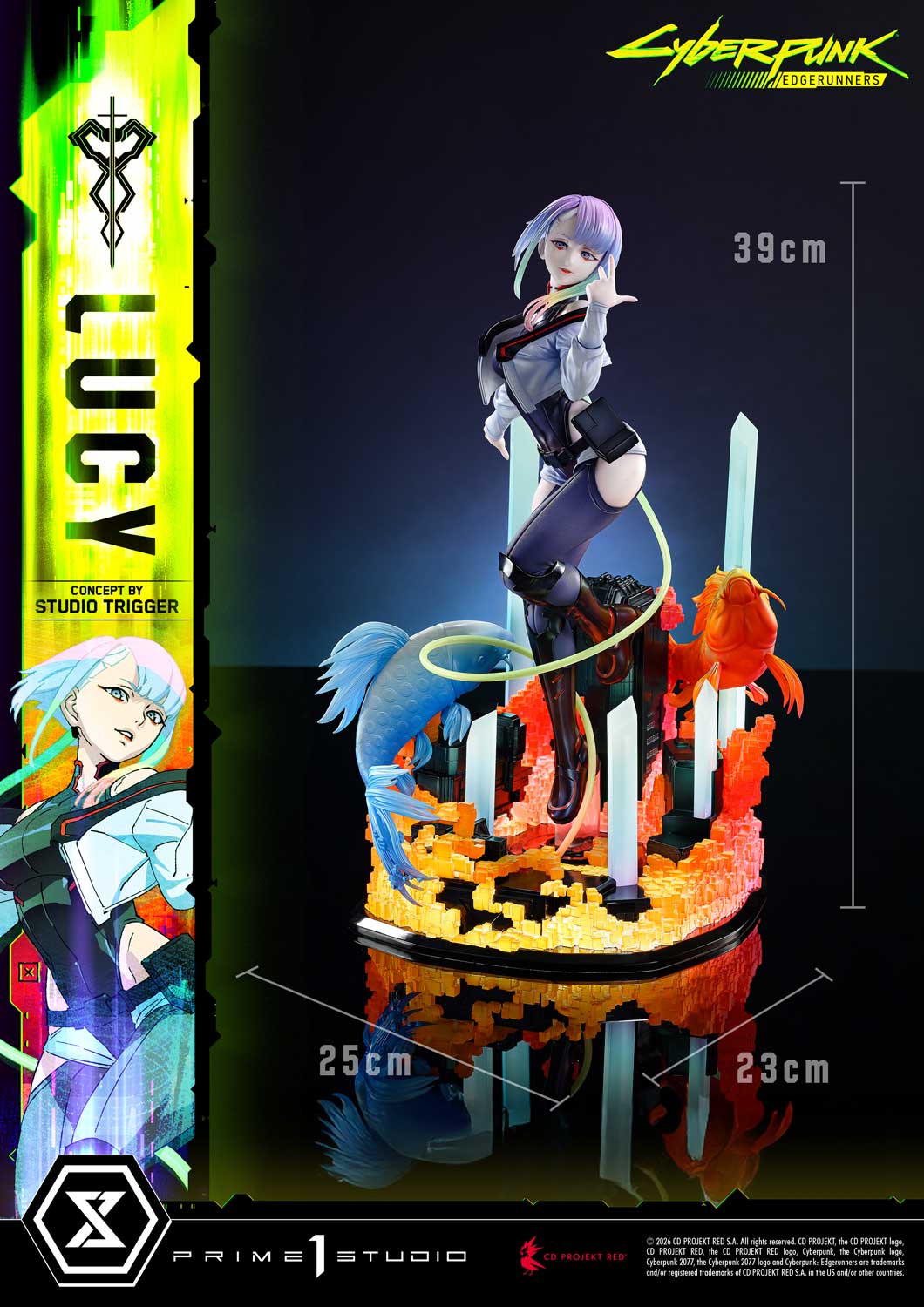 Concept Masterline Cyberpunk: Edgerunners Lucy “ Concept by Studio Trigger” Bonus Version - Image 11