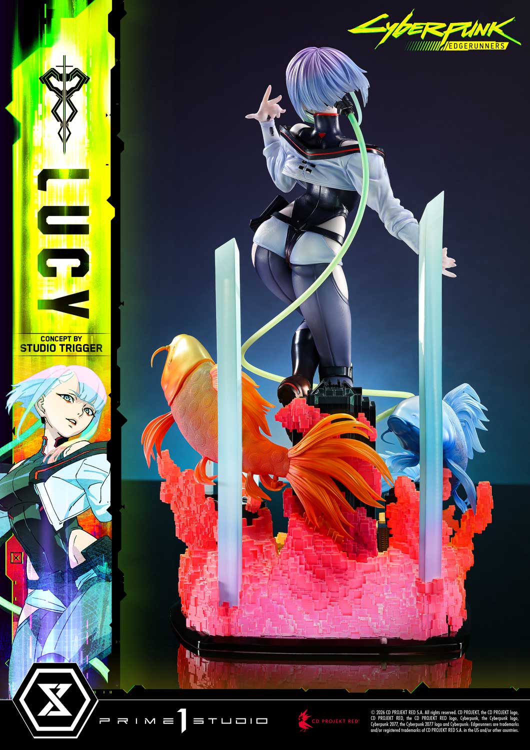 Concept Masterline Cyberpunk: Edgerunners Lucy “ Concept by Studio Trigger” Bonus Version - Image 13