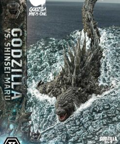 Alternative view of Ultimate Diorama Masterline Godzilla Minus ONE (Film) Godzilla VS Shinsei-maru