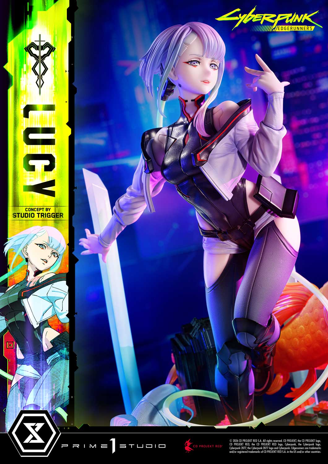 Concept Masterline Cyberpunk: Edgerunners Lucy “ Concept by Studio Trigger” Bonus Version - Image 9