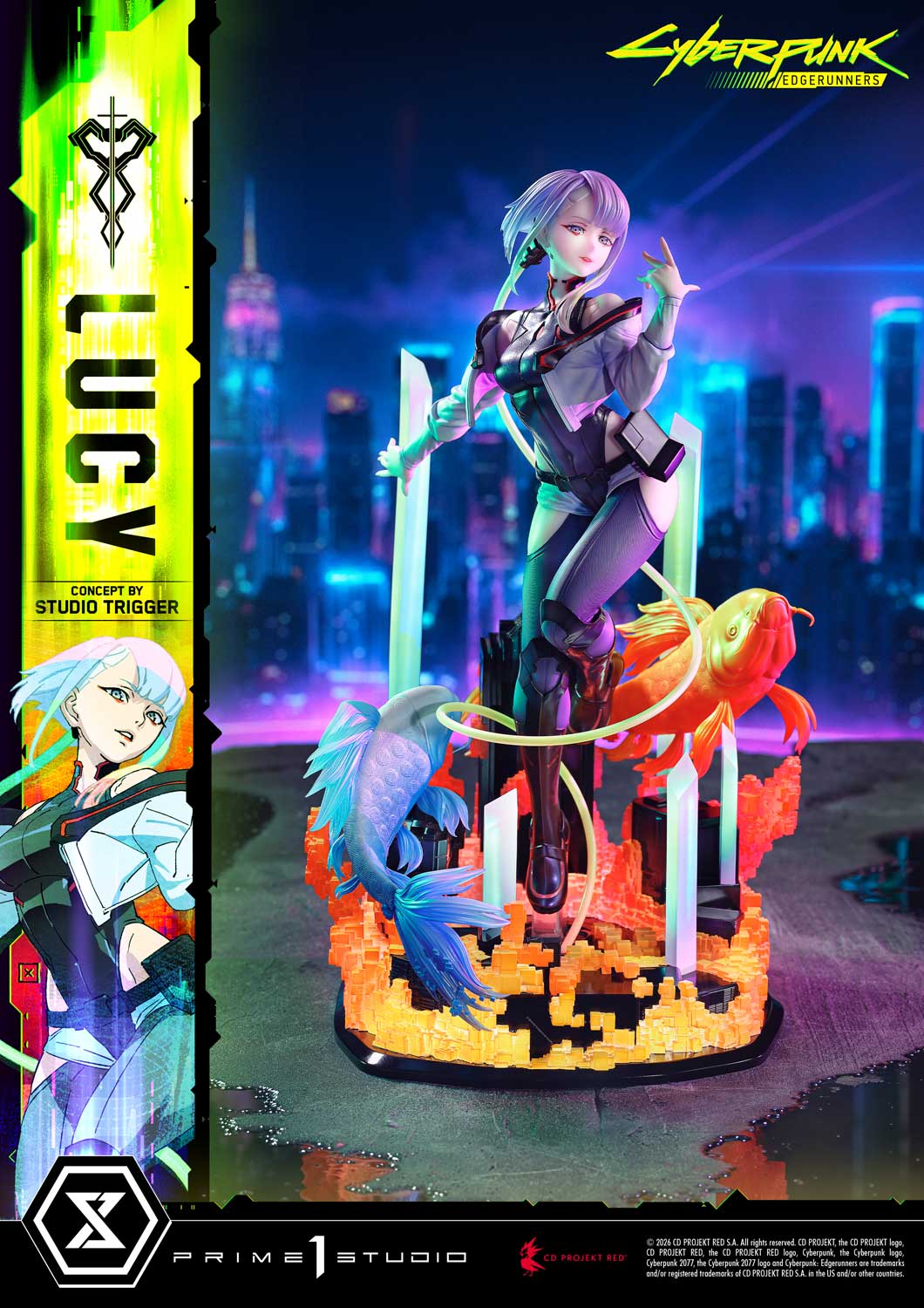 Concept Masterline Cyberpunk: Edgerunners Lucy “ Concept by Studio Trigger” Bonus Version - Image 2