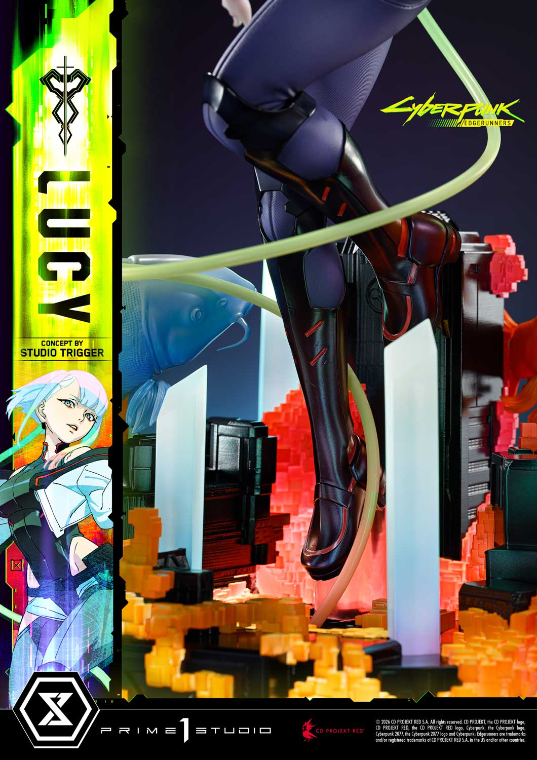 Concept Masterline Cyberpunk: Edgerunners Lucy “ Concept by Studio Trigger” Bonus Version - Image 7