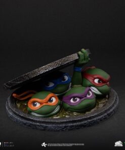 Teenage Mutant Ninja Turtles (1990) Movie Poster Sewer MiniCo Vinyl Figure - SDCC Event Exclusive - Image 6