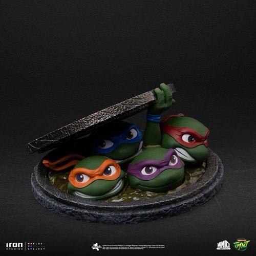 Teenage Mutant Ninja Turtles (1990) Movie Poster Sewer MiniCo Vinyl Figure - SDCC Event Exclusive - Image 6