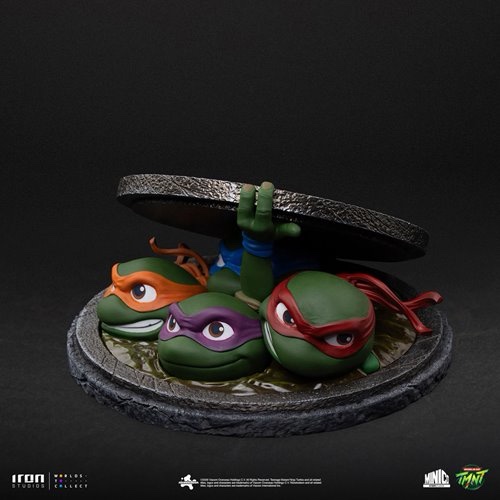 Teenage Mutant Ninja Turtles (1990) Movie Poster Sewer MiniCo Vinyl Figure - SDCC Event Exclusive - Image 7
