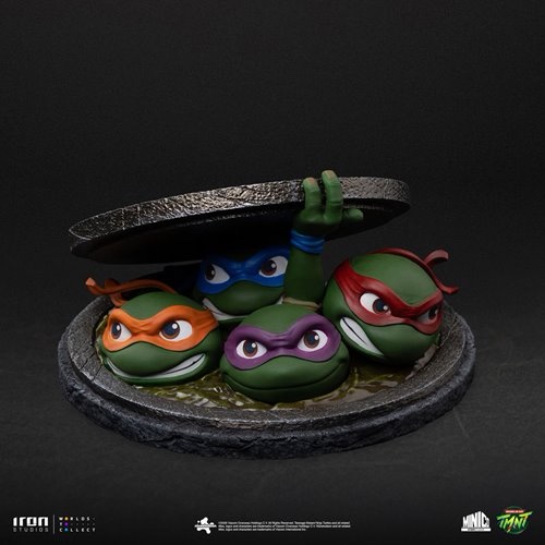 Teenage Mutant Ninja Turtles (1990) Movie Poster Sewer MiniCo Vinyl Figure - SDCC Event Exclusive - Image 8