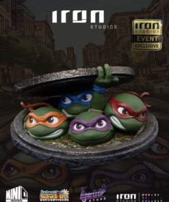 Teenage Mutant Ninja Turtles (1990) Movie Poster Sewer MiniCo Vinyl Figure - SDCC Event Exclusive